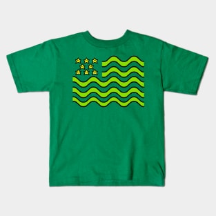 Retro Gaming Flag Kids T-Shirt